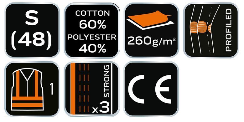 Робочі штани Neo Tools 81-792 Hi Visibility S