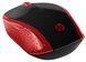 HP Мышь 200 WL Red 2HU82AA