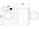 Whirlpool Пральна машина фронтальна, 9кг FFB9448BVUA (360856) FFB9448BVUA