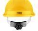 Каска промислова NEO TOOLS 97-221, біла, з ременем підборіддя, ABS, CE сертифікат Жовтий
