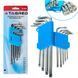 Шестигранные ключи тип TORX TAGRED TA1045 TA1045