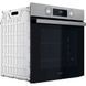 Whirlpool Духовой шкаф электрический, 71л, A+, дисплей, конвекция, телескопические направляющие, нерж OMR58HU1X