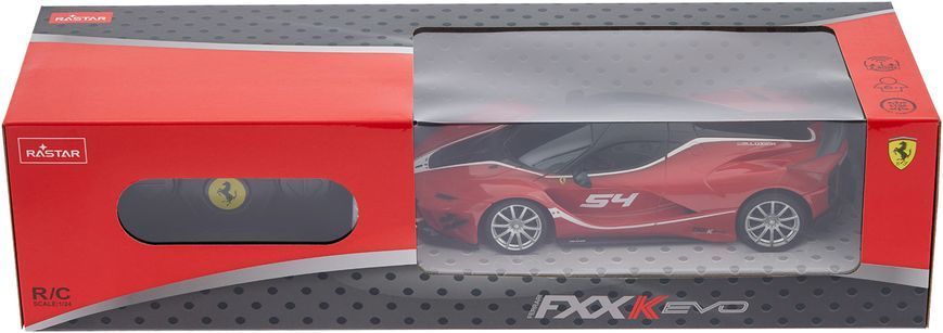 Машинка Rastar Ferrari FXX K Evo 1:24 Червоний