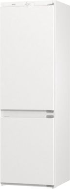 Gorenje Вбуд. холодильник з мороз. камерою А+, FrostLess , зона св-ті, LED дисплей, білий (363506) RKI418FE0 фото