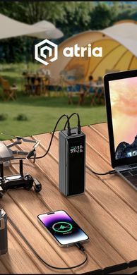 Портативний акумулятор ATRIA 30000mAh (WPD-160SB)