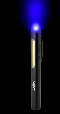 Инспекционная лампа NEO Tools 99-077, 4 в 1: COB LED 450 лм, лазер, УФ 365 нм, USB-C 99-077 фото