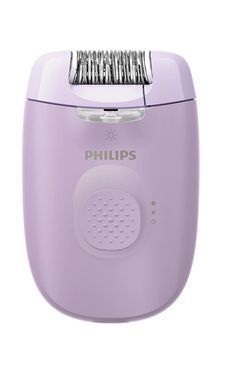 Епілятор Philips Series 2000 дисковий, від мережі, сух., насадок-3, з підсвіткою, фіолетовий (387532) BRE257/00 фото