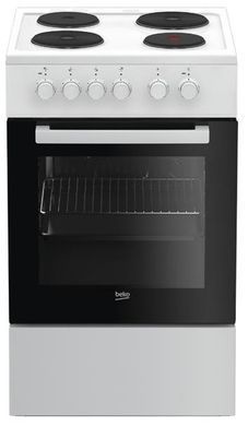 Плита Beko електрична, 60л, 50x60см, білий FSS56000GW фото