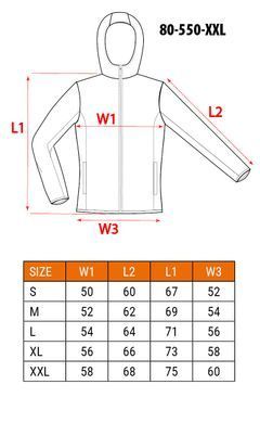 Жіноча куртка Neo Tools 80-550 softshell водонепроникна, вітронепроникна та дихаюча XXL