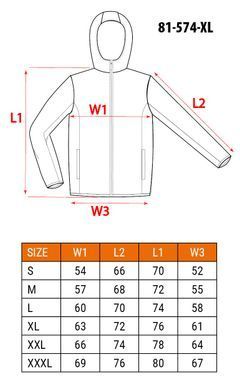 Куртка зимняя Neo Tools 81-574-XL