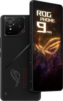 ASUS Смартфон ROG Phone 9 Pro (AI2501) 6.78" 16/512ГБ, 2SIM, 5800мА&bull;год, чорний (385117) 90AI00S3-M000R0 фото