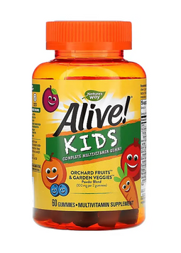 Мультивітаміни для дітей Nature's Way (Multi-vitamin for children) зі смаком фруктів