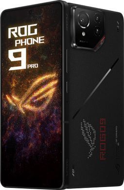 ASUS Смартфон ROG Phone 9 Pro (AI2501) 6.78" 16/512ГБ, 2SIM, 5800мА&bull;год, чорний (385117) 90AI00S3-M000R0 фото