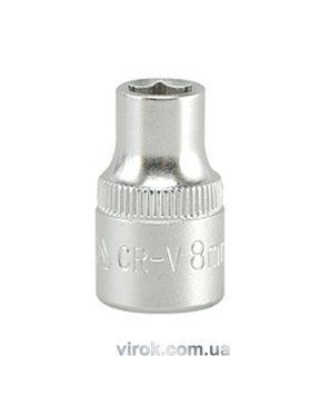 Головка торцевая 6-гранная YATO: квадрат 3/8", М=8 мм, L=28 мм