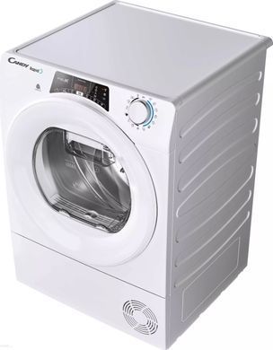 Candy Сушильна машина тепловий насос, 11кг, A++, 58,5см, дисплей, Wi-Fi + Bluetooth, білий (356282) ROEH11A2TCEX-S фото