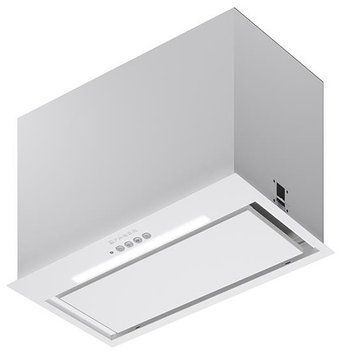 Faber Вытяжка встраиваемая, 52см, 1035м3ч, Inka Lux Evo Wh Matt A52, белый матовый 305.0665.357 фото