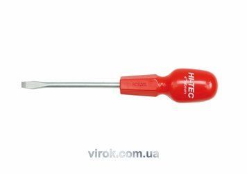 Отвертка плоская VOREL Cr-V "HI-TEC", 6 х 200 мм DW
