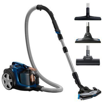 Philips Пилосос контейнерний 7000 series, 900Вт, конт пил -2л, НЕРА, турбощітка, синій (331329) FC9745/09 фото