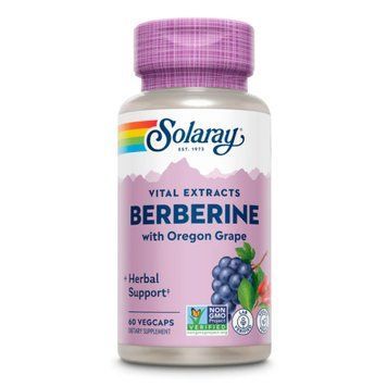 Berberine with Oregon Grape - 60 vcaps Solaray