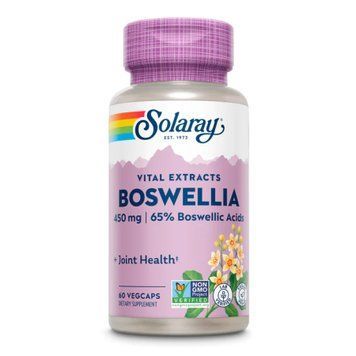 Босвеллия Boswellia Resin Extract Solaray 450 мг 60 капсул