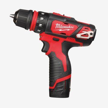 Дрель-шуруповерт аккумуляторная MILWAUKEE, M12 BDDXKIT-202C 4933447836 фото