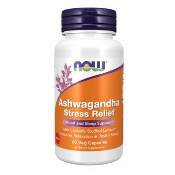 Ашвагандха для снятия стресса (Ashwagandha Stress Relief) 60 капсул