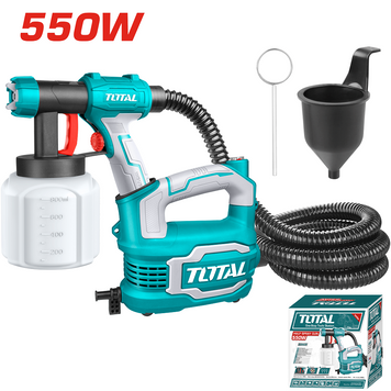 Фарбопульт TOTAL TT5006, з напільного базою, 500Вт, 800мл. TT5006 фото