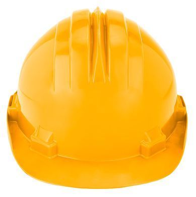 Каска захисна NEO TOOLS 97-200, жовта, HDPE, клас 0, захист від електрики, CE сертифікат Жовтий