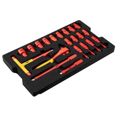 Професійний сервісний ящик електрика Neo Tools 01-311, 52 інструменти, IP67. 01-311 фото
