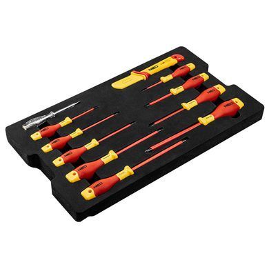Професійний сервісний ящик електрика Neo Tools 01-311, 52 інструменти, IP67. 01-311 фото