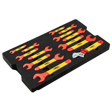 Професійний сервісний ящик електрика Neo Tools 01-311, 52 інструменти, IP67. 01-311 фото