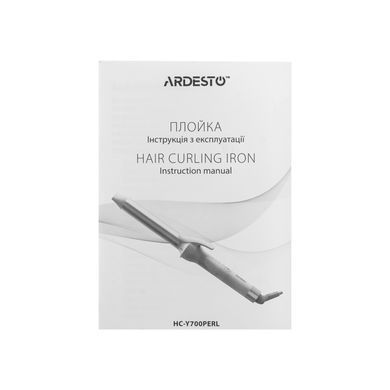 Плойка Ardesto Pearl Cream HC-Y700PERL, 48Вт, >200С, дисплей, кераміка, бежевий (390276) HC-Y700PERL фото