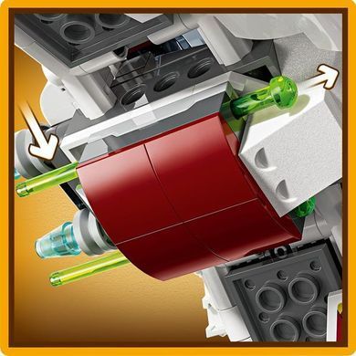 Конструктор LEGO Star Wars Джедайський перехоплювач Асоки 290 деталей (75401)