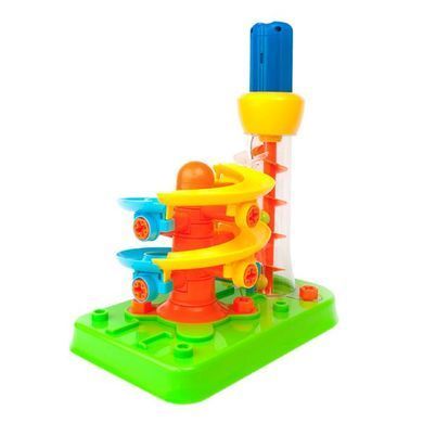 Набор для сборки Edu-Toys Горка-спираль с инструментами 55 деталей (JS022) dt_2780 фото
