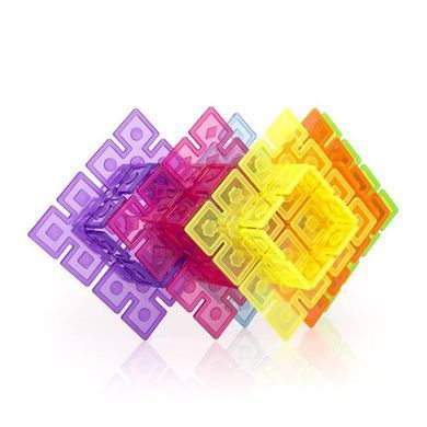 Конструктор Guidecraft Interlox Squares Квадраты, 96 деталей (G16835) dt_2226 фото