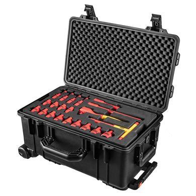 Професійний сервісний ящик електрика Neo Tools 01-311, 52 інструменти, IP67. 01-311 фото