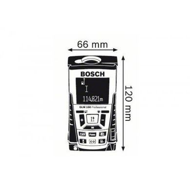 Далекомір лазерний Bosch GLM 150(0601072000)