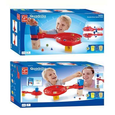 Набір для лабіринту конструктора Hape Quadrilla Двостороння спіраль (E6026) dt_12436 фото