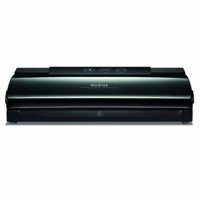 Вакууматор Tefal Classic для пакетів, 35см, електронне керування, +18 пакетів,, пластик, чорний (380662) VT254070 фото
