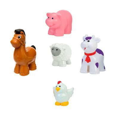 Игровой набор KIDDI SMART &ndash; ТРАКТОР С ТРЕЙЛЕРОМ (свет, украинский) 063180 фото