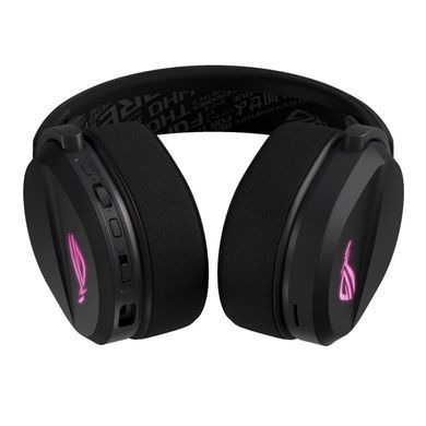 Гарнітура ігрова ASUS ROG Pelta, USB-A/BT/WL, RGB, 1.8м, чорний (382418) 90YH0410-BHUA00 фото