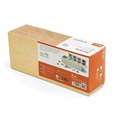 Дерев'яний сортер-гра Viga Toys Сортування сміття (44504) dt_11836 фото