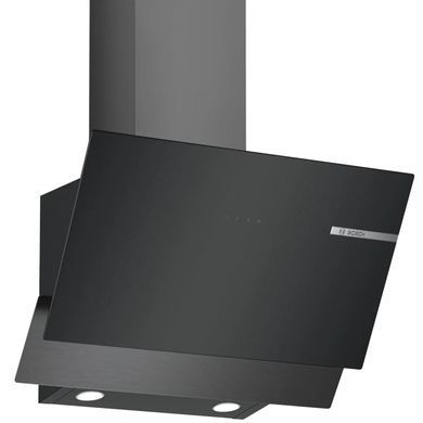 Bosch Вытяжка наклонная, 60см, 616м3ч, черный DWK65AD30R фото