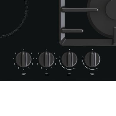 Gorenje Варильна поверхня комбінована (2 газ + 2 склокерам. ), 60см, чорний (326417) GCE691BSC фото