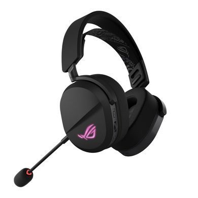Гарнітура ігрова ASUS ROG Pelta, USB-A/BT/WL, RGB, 1.8м, чорний (382418) 90YH0410-BHUA00 фото