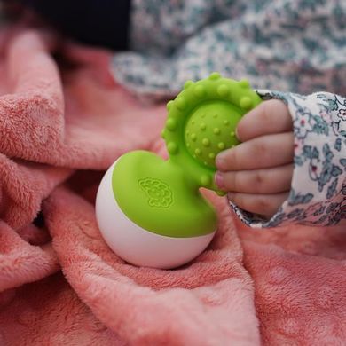 Прорізувач-неваляшка Fat Brain Toys dimpl wobl зелений (F2173ML) dt_13688 фото