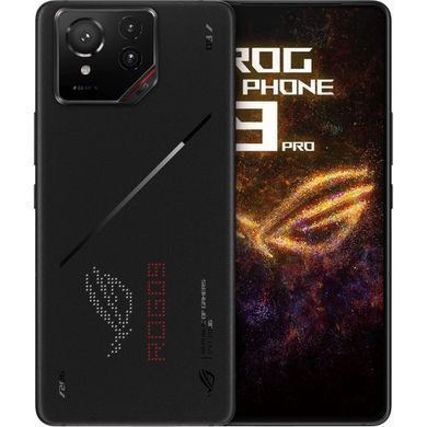 ASUS Смартфон ROG Phone 9 Pro (AI2501) 6.78" 16/512ГБ, 2SIM, 5800мА&bull;год, чорний (385117) 90AI00S3-M000R0 фото