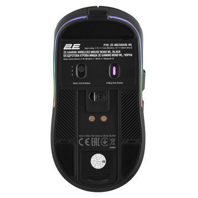 2E Gaming Мышь MG360 WL, USB-A/WL/BT, чёрный 2E-MG360UB-WL фото