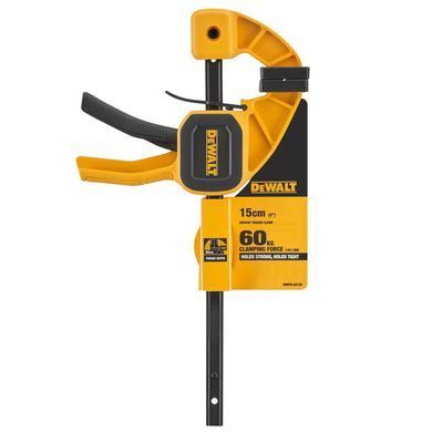 Струбцина М триггерна з максимальним зусиллям стиснення 63 кг DeWALT DWHT0-83139 DWHT0-83139 фото