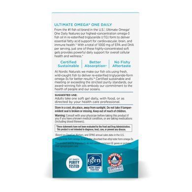 Омега-3 Nordic Naturals Ultimate Omega One (30 капсул)